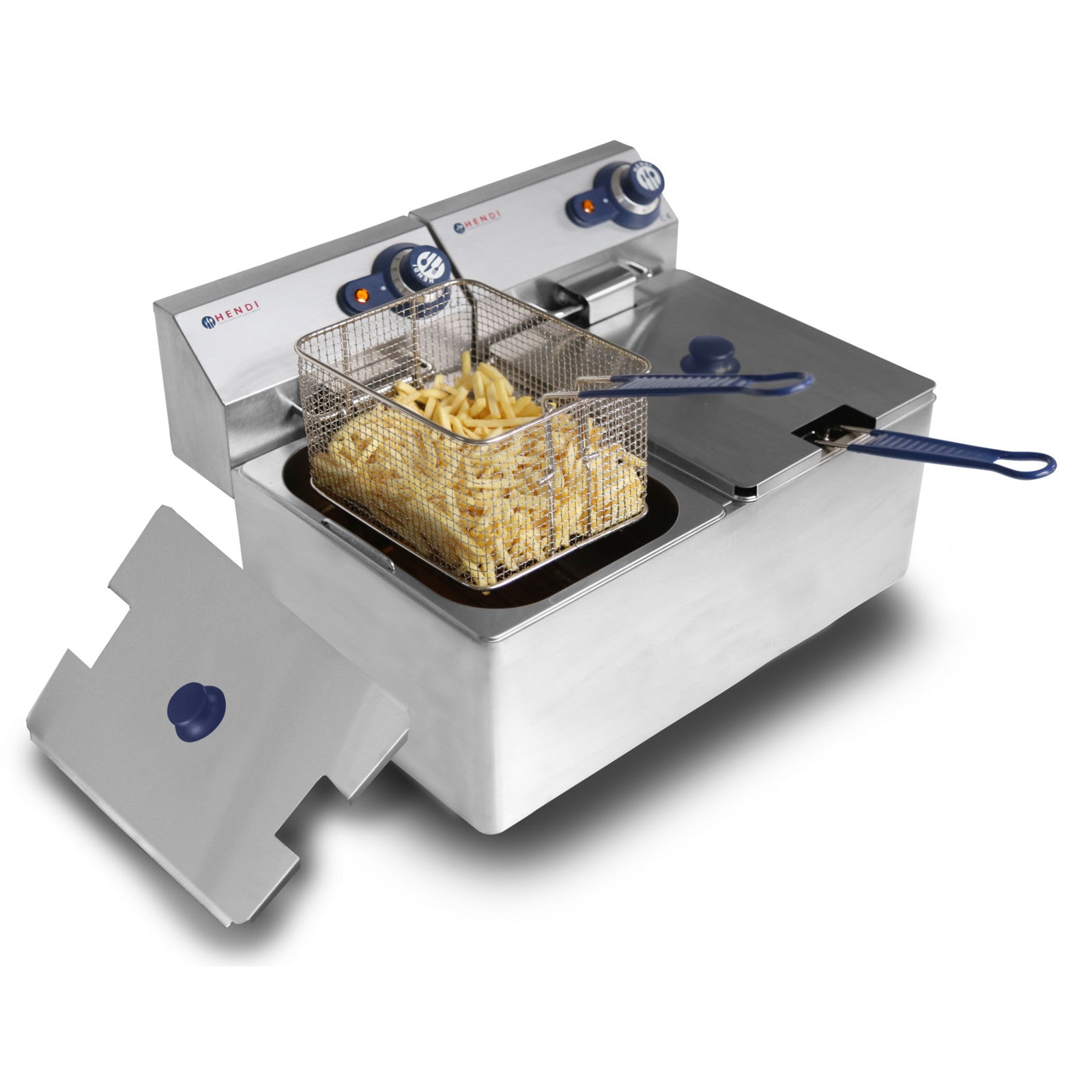 Deep Fryers – Blue Line double fryer 230V 2x3300W 2x6L - Carlat