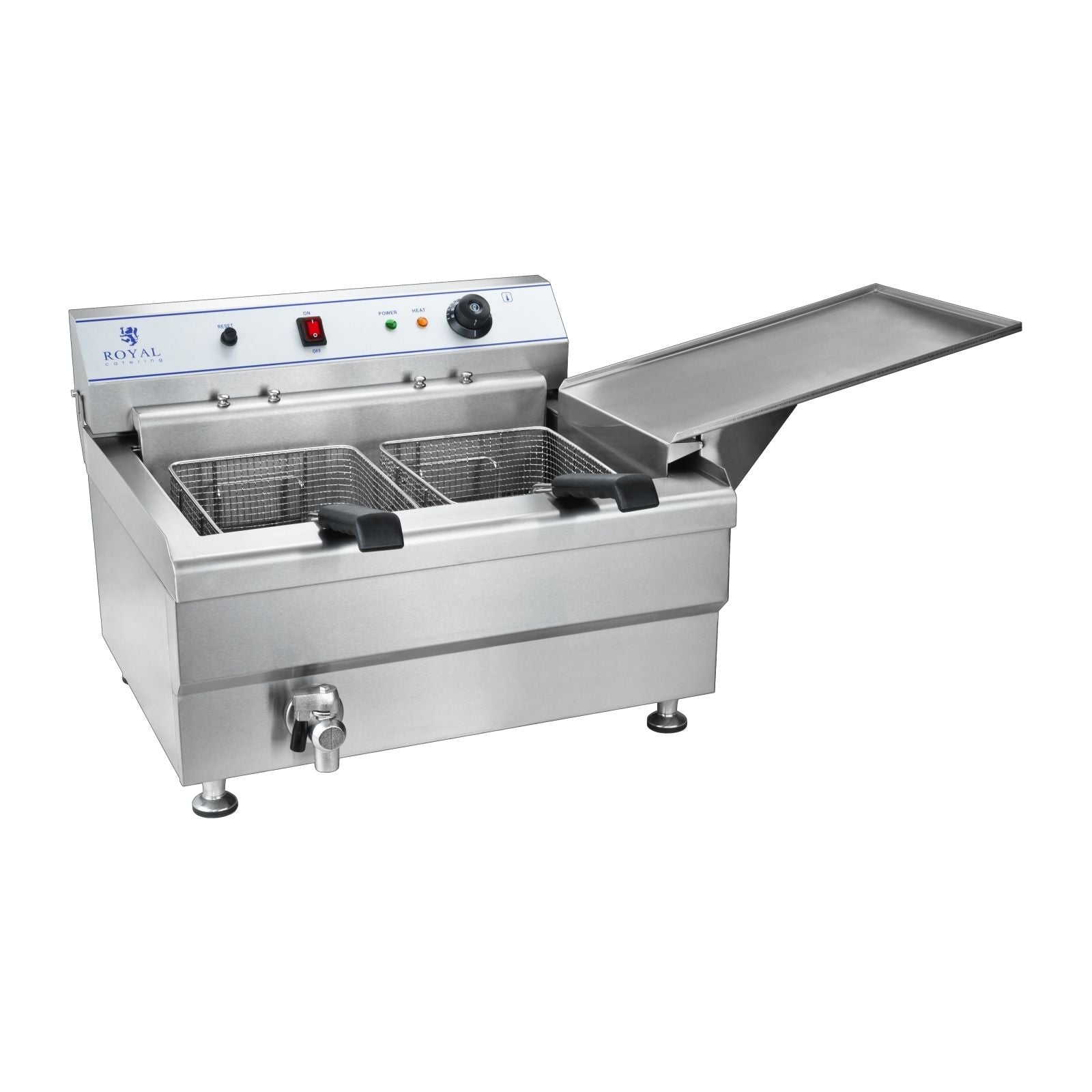 Deep Fryers – Donut or fish fryer with shelf, TWO - Carlat