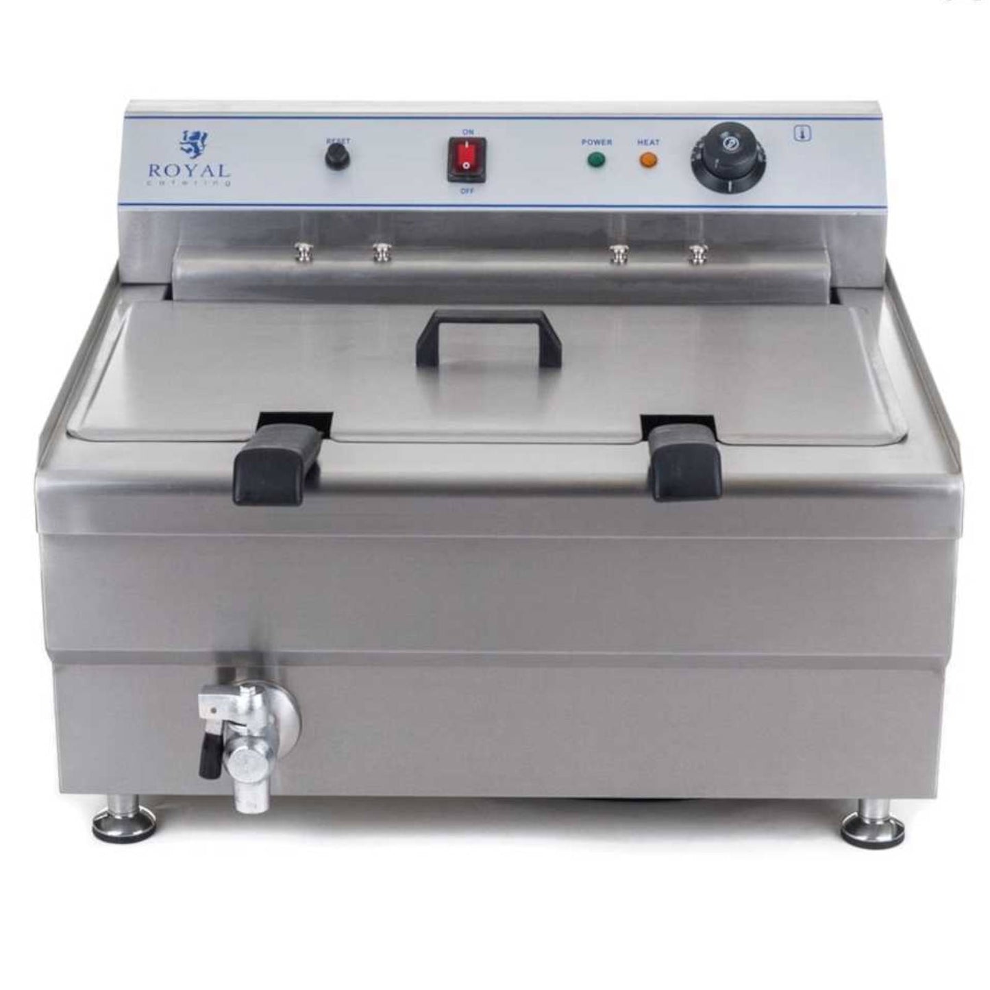 Deep Fryers – Donut or fish fryer with shelf, TWO - Carlat