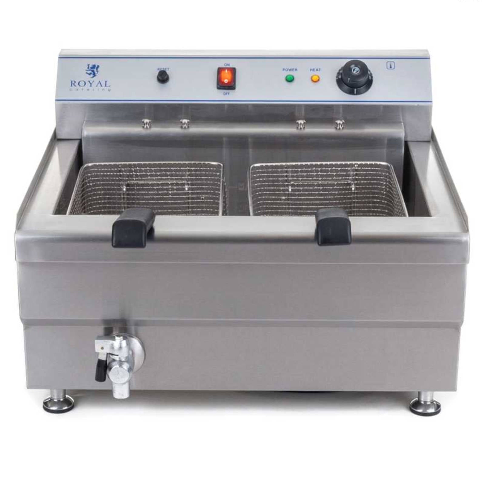 Deep Fryers – Donut or fish fryer with shelf, TWO - Carlat