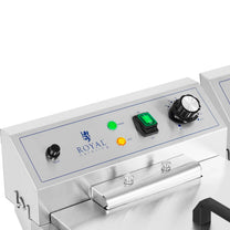 Deep Fryers – Double free-standing electric fryer with cabinet 400 - Carlat