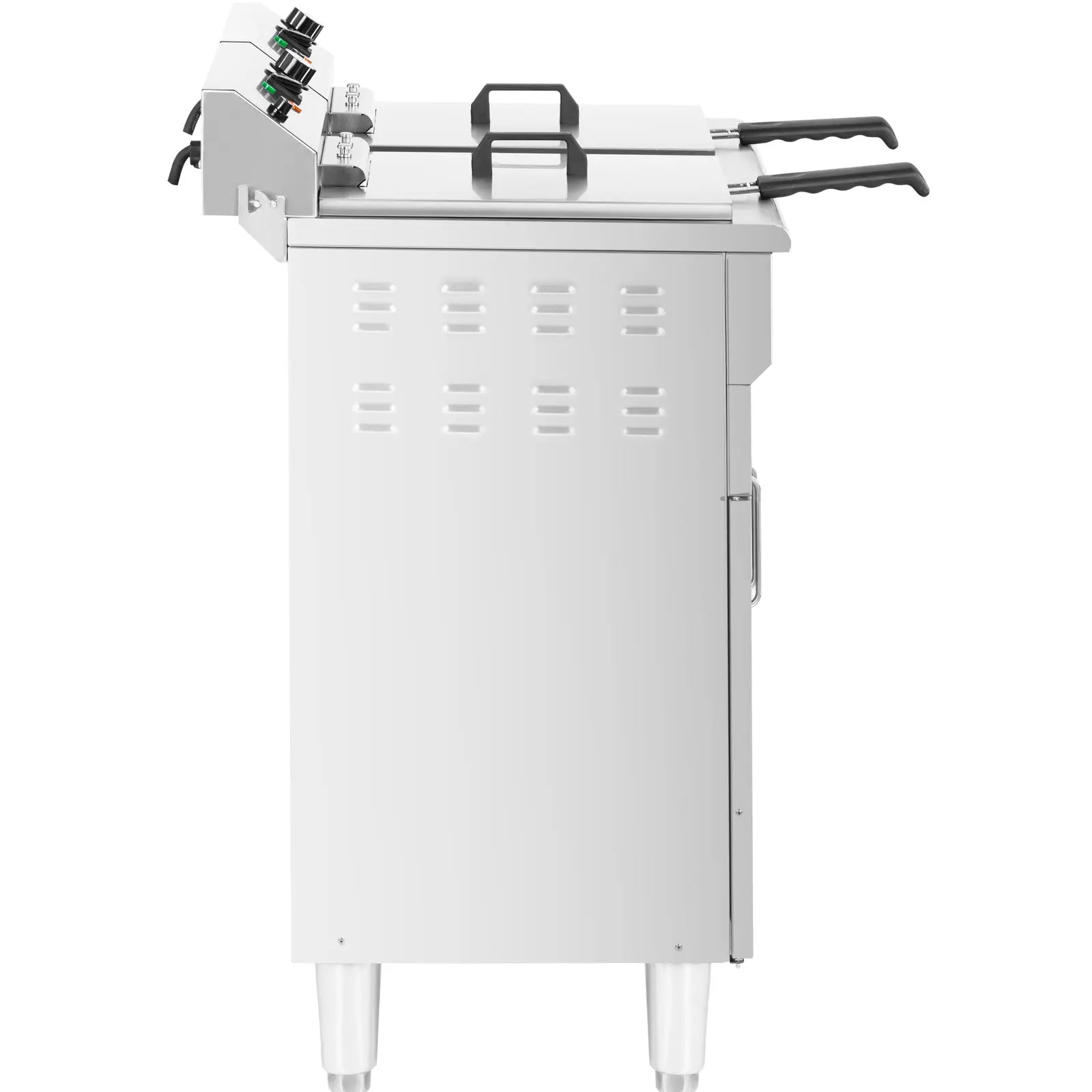 Deep Fryers – Double free-standing electric fryer with cabinet 400 - Carlat