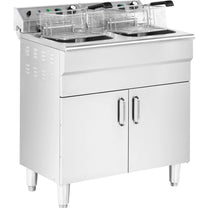 Deep Fryers – Double free-standing electric fryer with cabinet 400 - Carlat