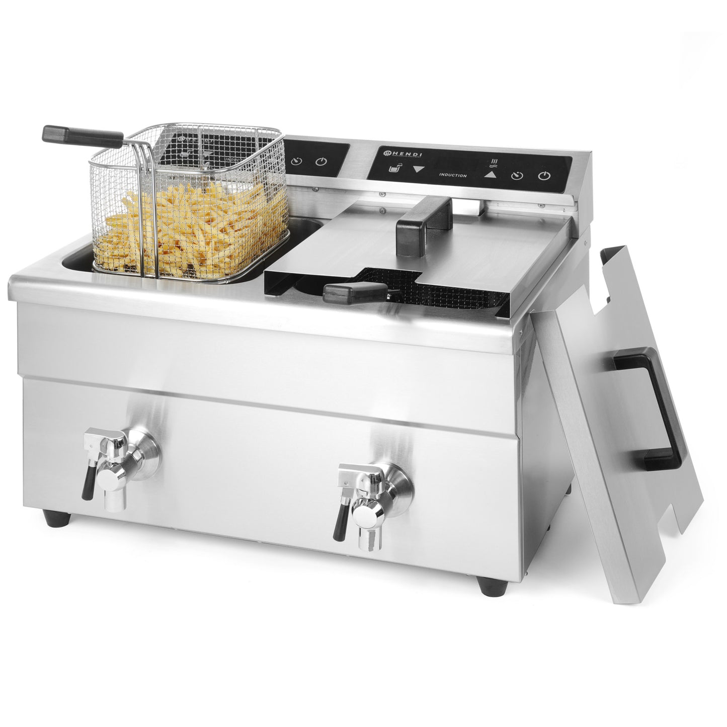 Deep Fryers – Double induction fryer with tap KITCHEN LINE - Carlat