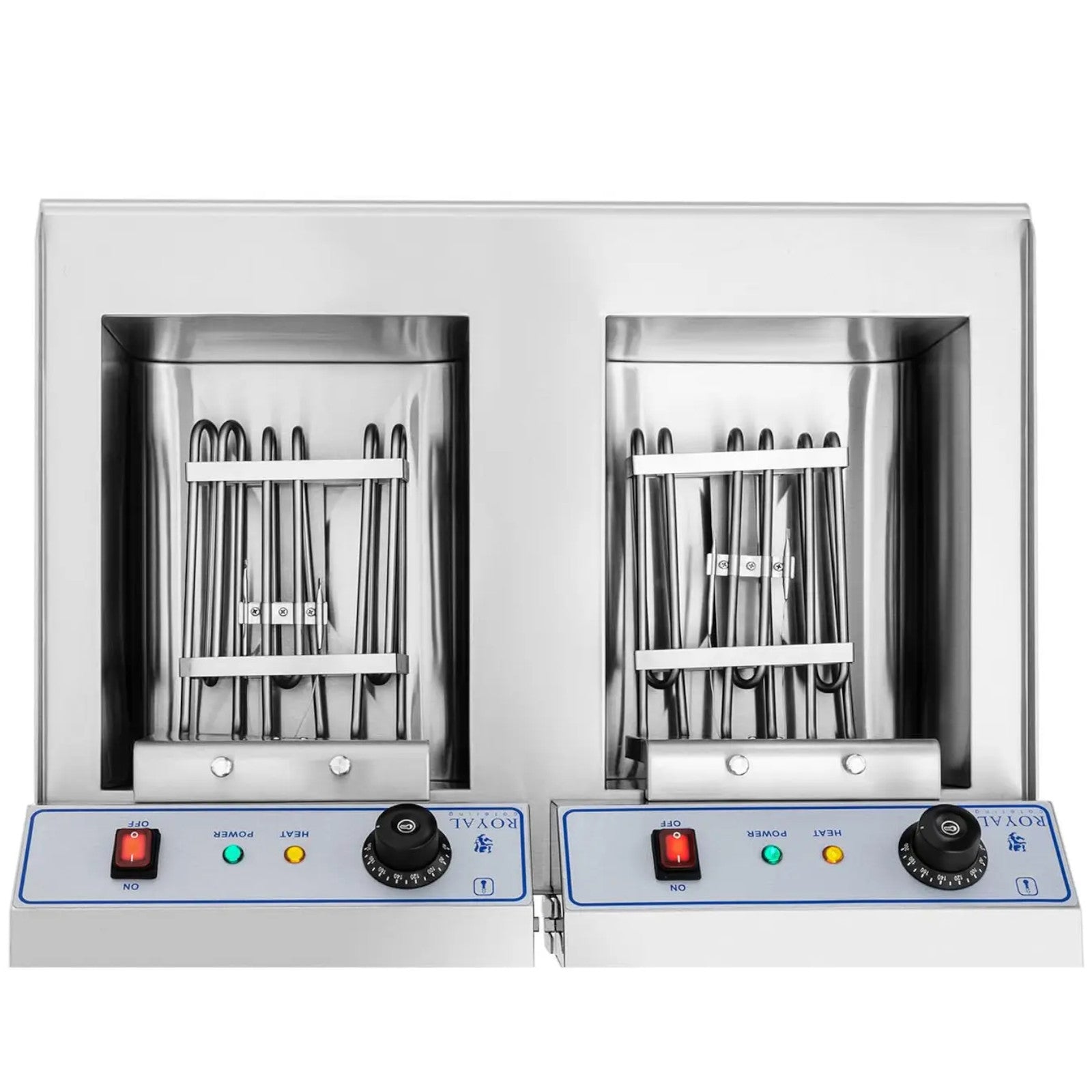 Deep Fryers – Double two-chamber fryer with cabinet 400V - Carlat