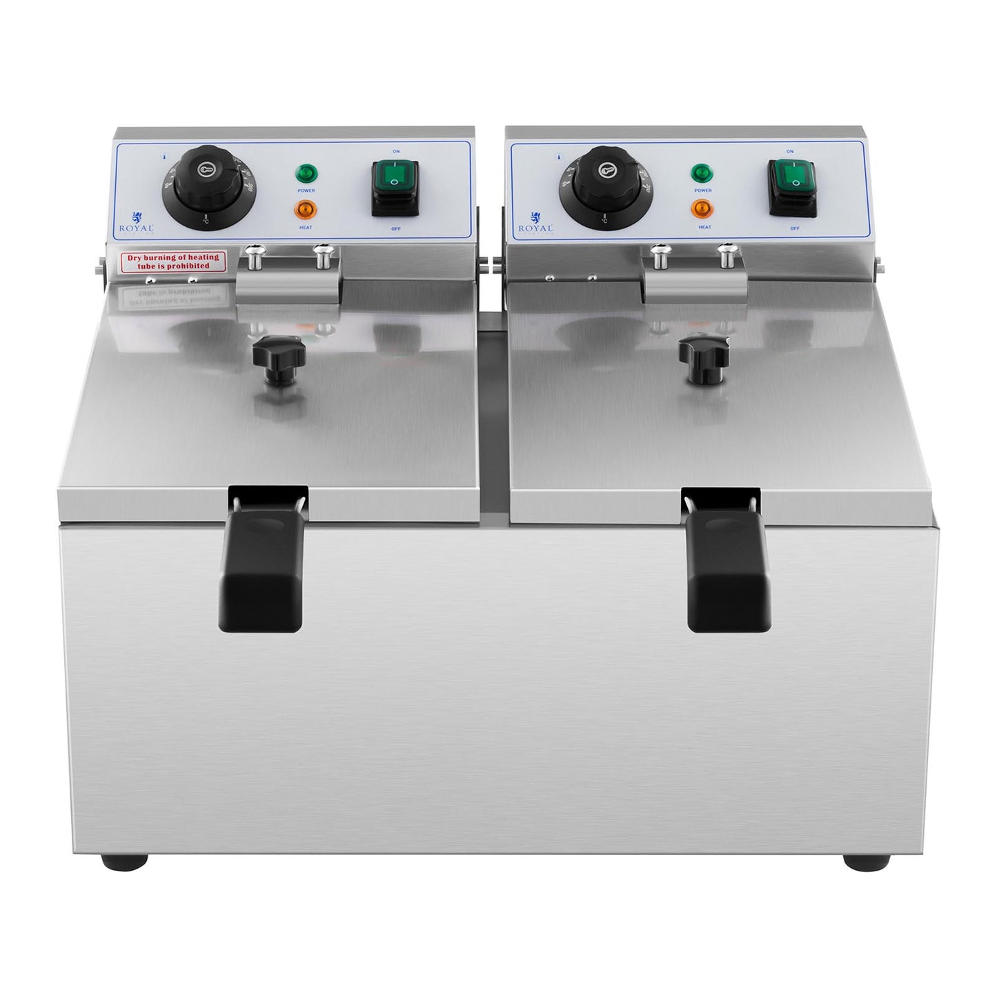 Deep Fryers – Electric catering double fryer 230 V 2 - Carlat