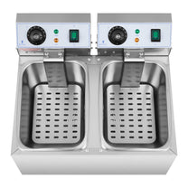 Deep Fryers – Electric catering double fryer 230 V 2 - Carlat