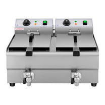 Deep Fryers – Electric catering double fryer 230 V 2 - Carlat