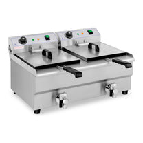 Deep Fryers – Electric catering double fryer 230 V 2 - Carlat