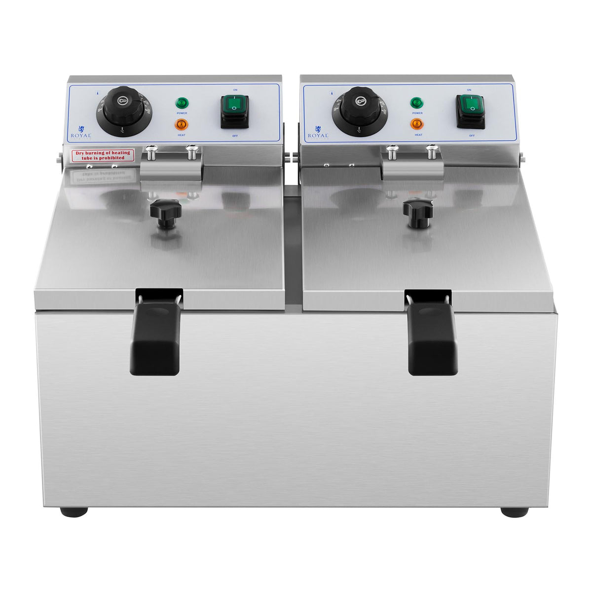 Deep Fryers – Electric catering double fryer 230 V - Carlat