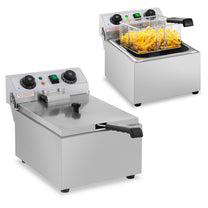 Deep Fryers – Electric catering fryer TIMER 230 V 3200W - Carlat