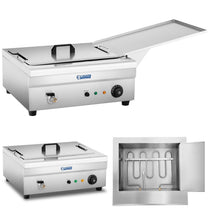 Deep Fryers – Fish donut fryer with drip tray 3200W - Carlat