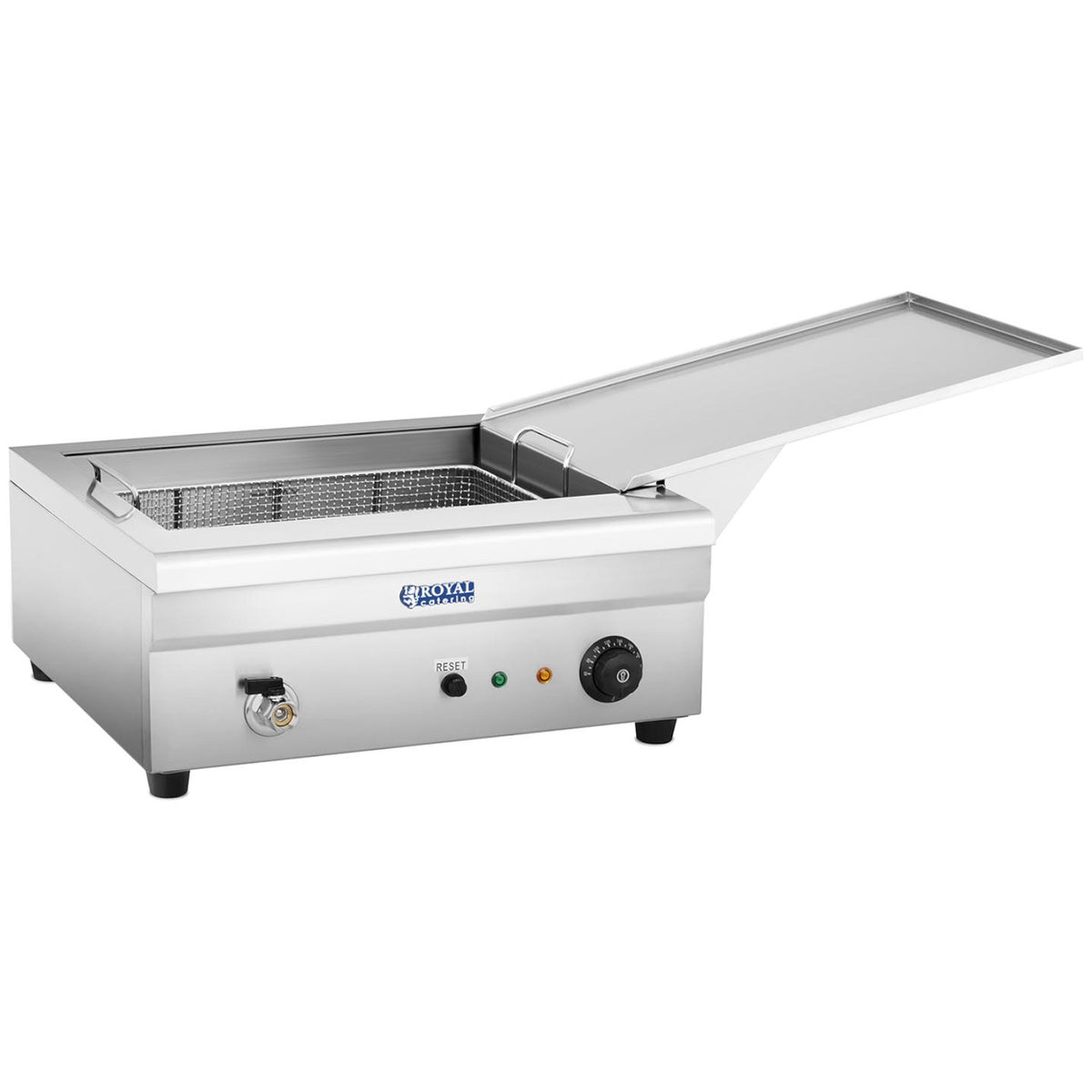 Deep Fryers – Fish donut fryer with drip tray 3200W - Carlat