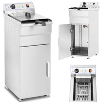 Deep Fryers – Free-standing electric fryer on a cabinet, 400V - Carlat