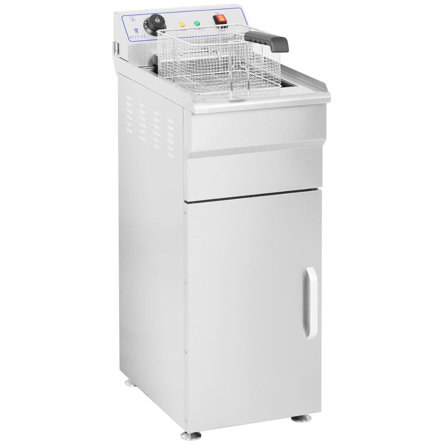 Deep Fryers – Free-standing electric fryer on a cabinet, 400V - Carlat