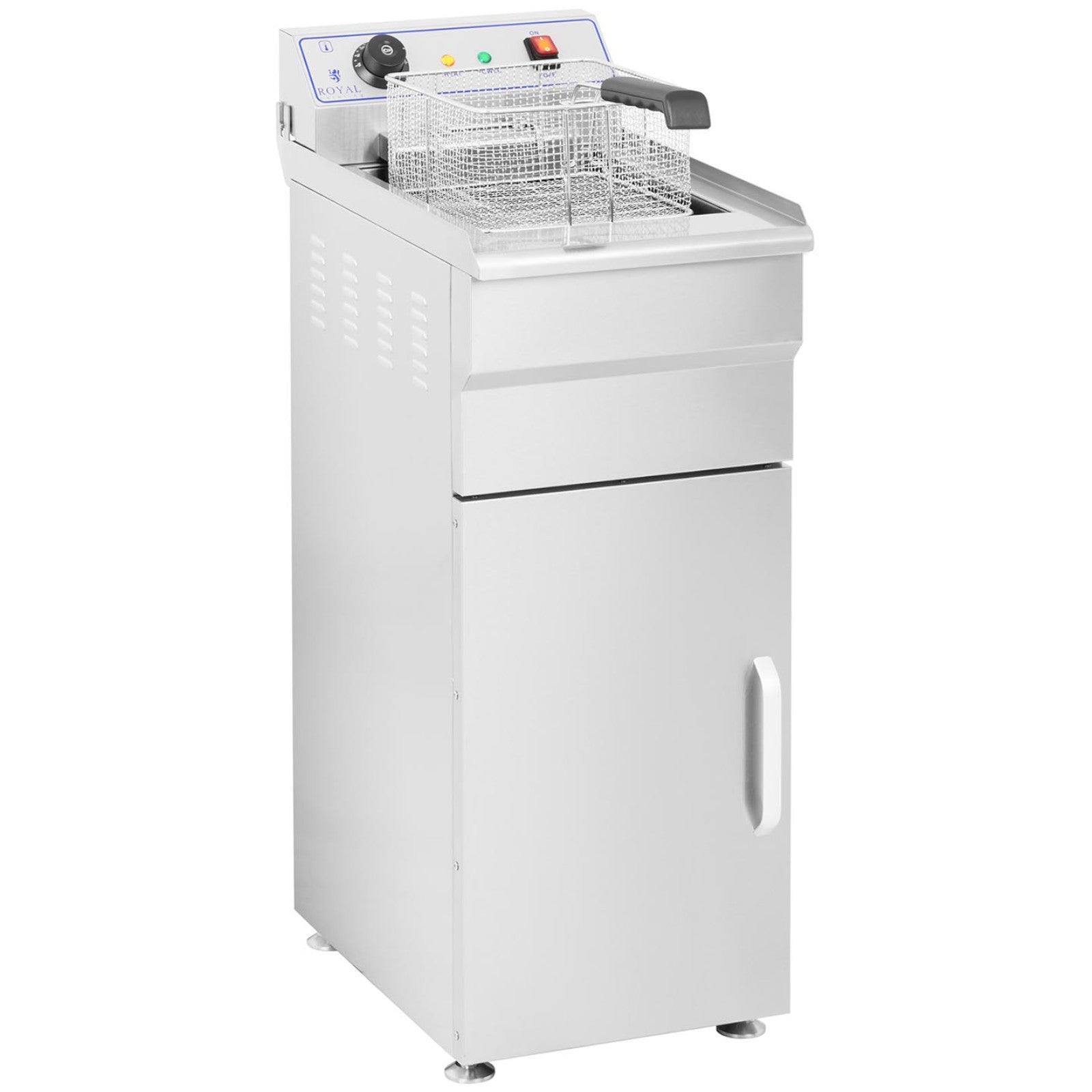 Deep Fryers – Free-standing electric fryer on a cabinet, 400V - Carlat