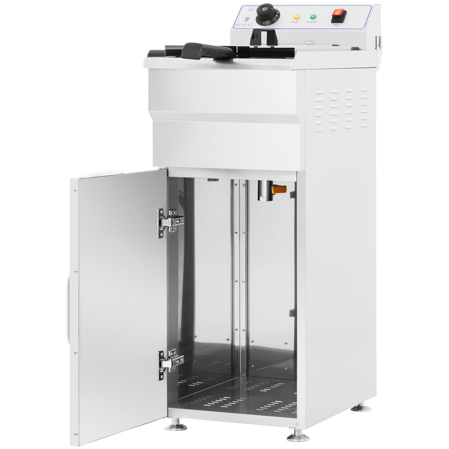 Deep Fryers – Free-standing electric fryer on a cabinet, 400V - Carlat