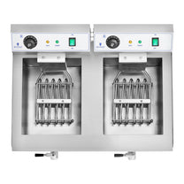 Deep Fryers – Fryer, two-chamber catering fryer with taps, 230V - Carlat