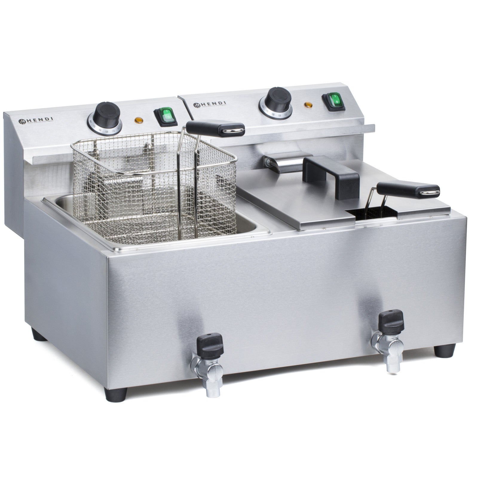 Deep Fryers – Fryer with tap Masterpro 230V 7kW 2 - Carlat