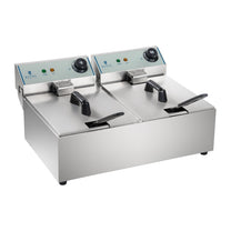 Deep Fryers – Frytownica elektryczna podwójna 2x5L - Carlat