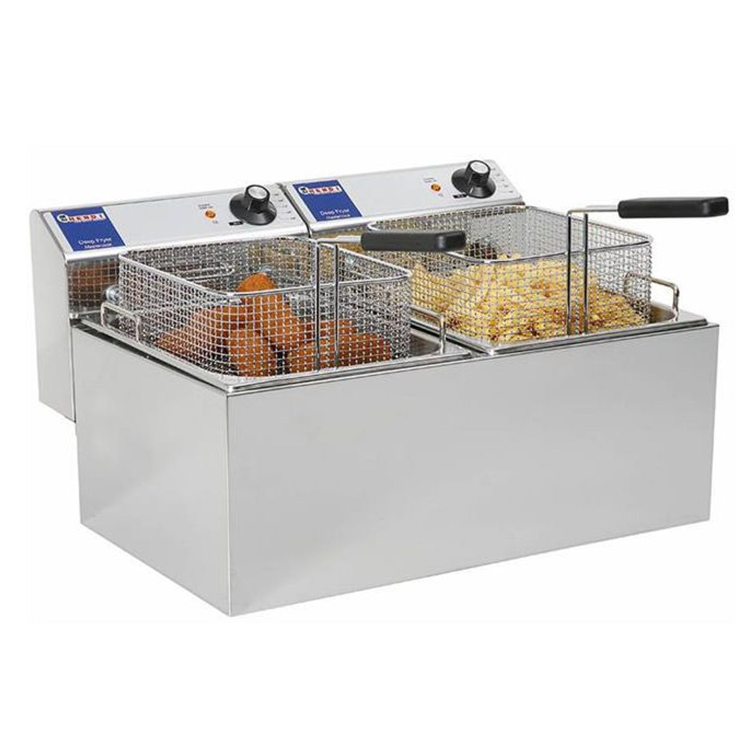 Deep Fryers – Mastercook catering fryer 7kW 230V 2 x - Carlat