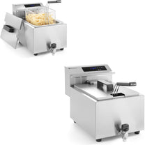 Deep Fryers – Mastercook digital panel fryer fryer with tap - Carlat
