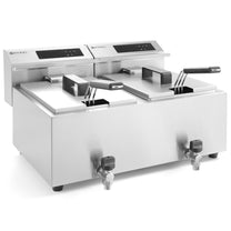 Deep Fryers – Mastercook digital panel fryer fryer with tap - Carlat