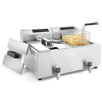 Deep Fryers – Mastercook digital panel fryer fryer with tap - Carlat