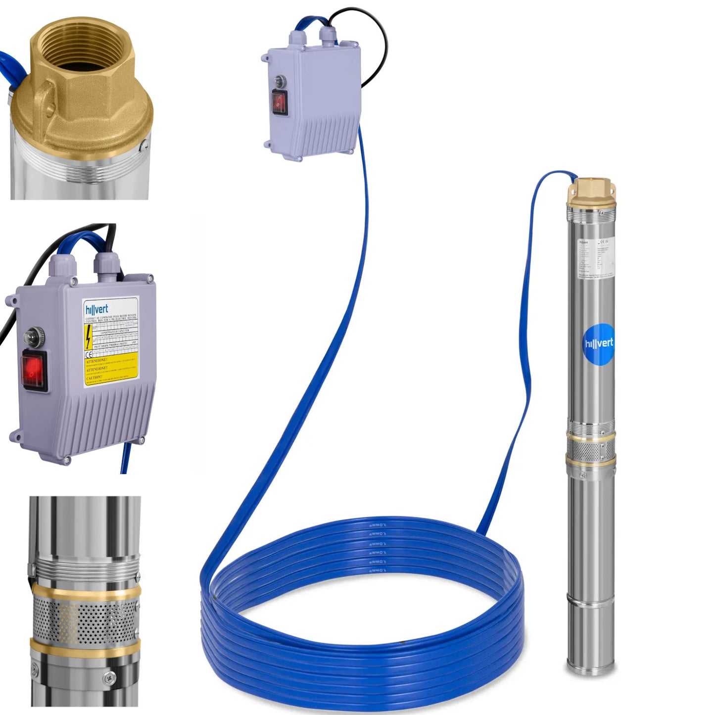 Deep water pump for depth well 3800 L/h up to 28 m - Carlat
