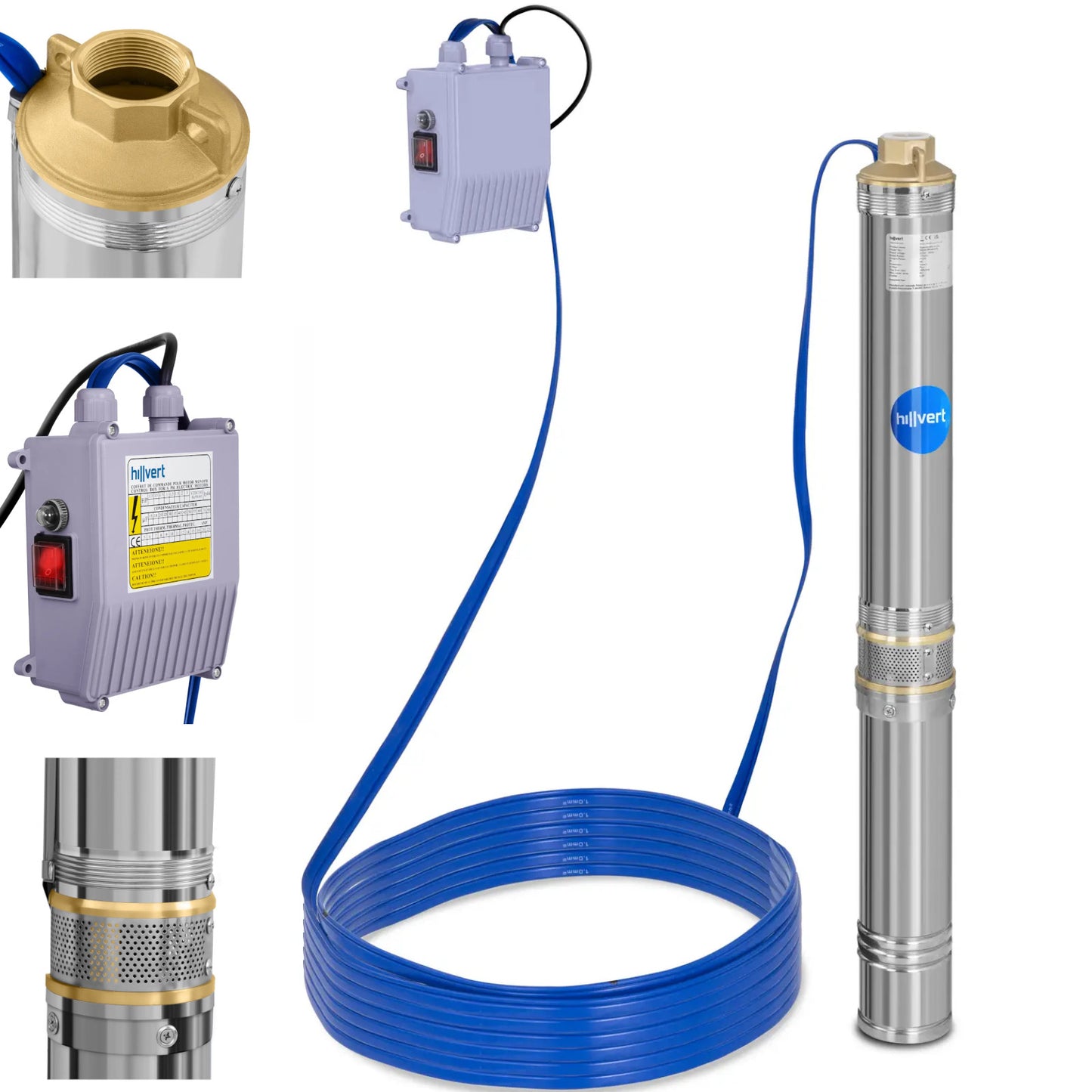 Deep-water pump to depth well 6000 L/h up to 72m - Carlat