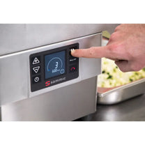 Deli Slicers – Electric vegetable slicer with graphic panel 5 - Carlat
