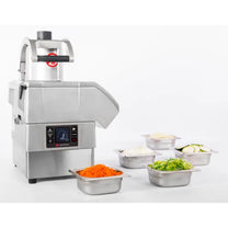 Deli Slicers – Electric vegetable slicer with graphic panel 5 - Carlat