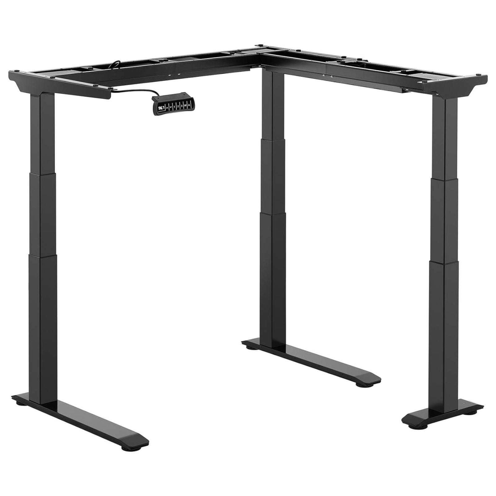 Desktop Computers – Corner desk frame with electric height adjustment - Carlat