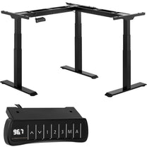 Desktop Computers – Corner desk frame with electric height adjustment - Carlat