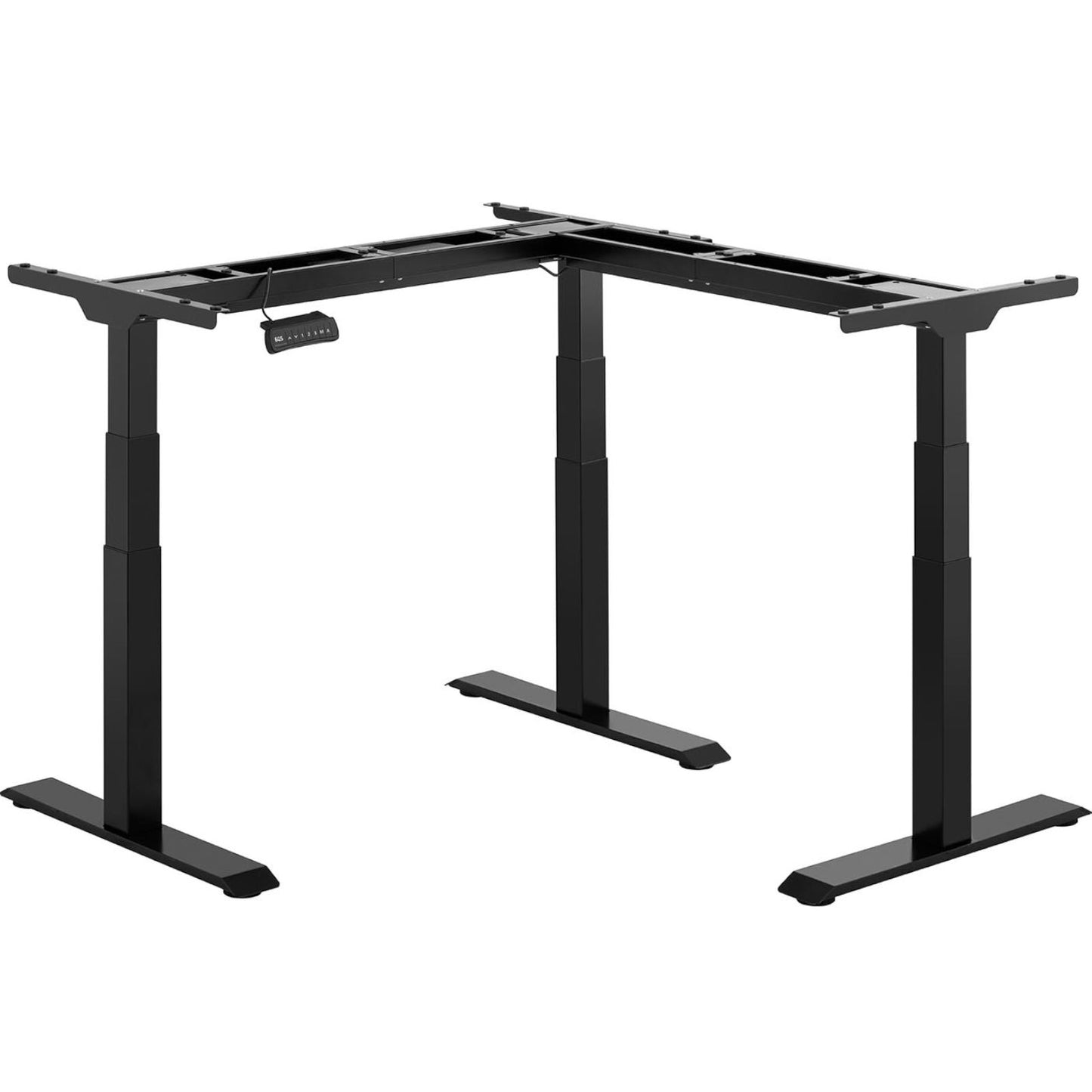 Desktop Computers – Corner desk frame with electric height adjustment - Carlat