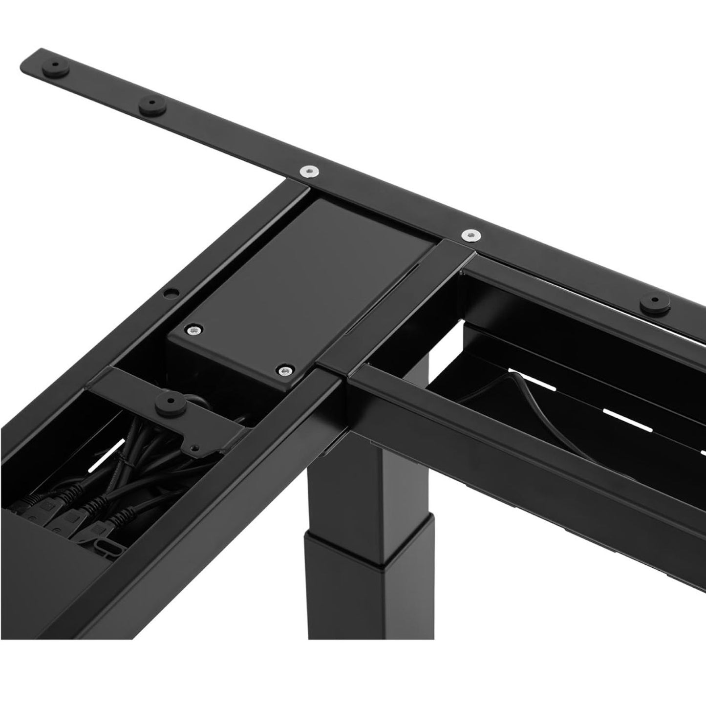 Desktop Computers – Corner desk frame with electric height adjustment - Carlat