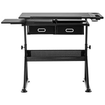 Desktop Computers – Desk, drawing table with drawers and a - Carlat