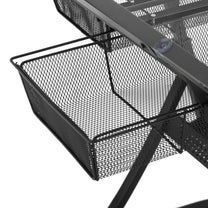 Desktop Computers – Desk, glass drawing table with drawers for - Carlat