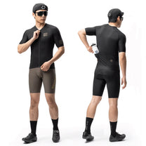 Diamond short-sleeved cycling jersey, size XL - black - Carlat
