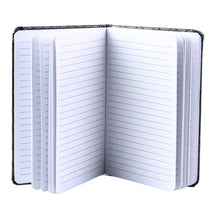 LEAN Diaries and – Glitter-Lined Notebook with Patches, Black, B6, 80 Pages – image 2
