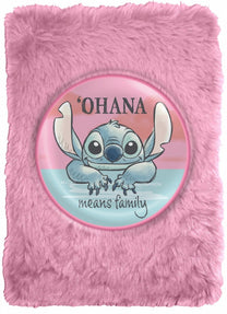 KIDS EUROSWAN Diaries and Notebooks – Stitch Plush Notebook