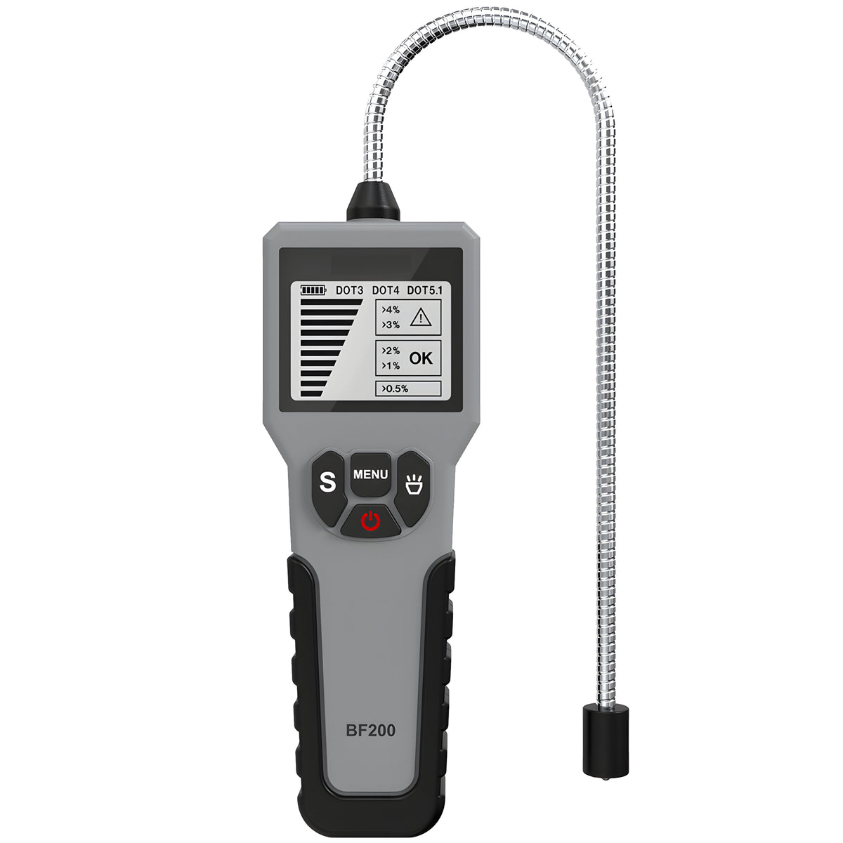 Digital LCD Brake Fluid Tester (DOT 3, 4, 5) with Probe - M097 - Carlat