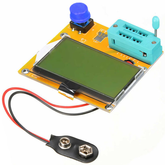 Digital Transistor, Capacitor, NPN Diode, RLC, and LCR Tester - T4 - Carlat
