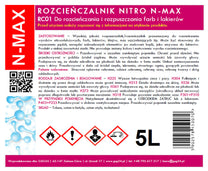 Diluent solvent NITRO RC-01 N-MAX 5L - Carlat
