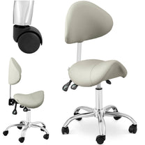 Dining Chairs – MANNHEIM GRAY beauty saddle chair with swivel - Carlat