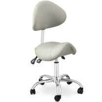 Dining Chairs – MANNHEIM GRAY beauty saddle chair with swivel - Carlat