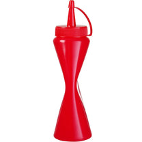 Dispenser container for cold sauces 0.2l. red - Hendi 558010 - Carlat