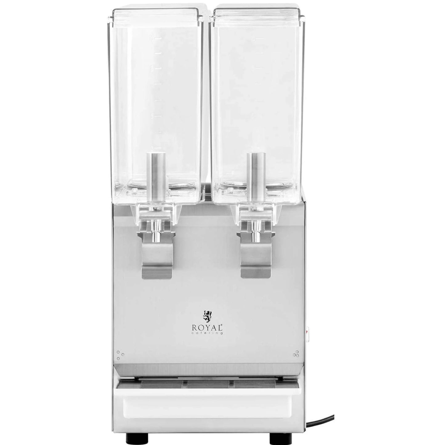 Dispenser cooling dispenser for double drink juices 2 x 10 l 290 W - Carlat