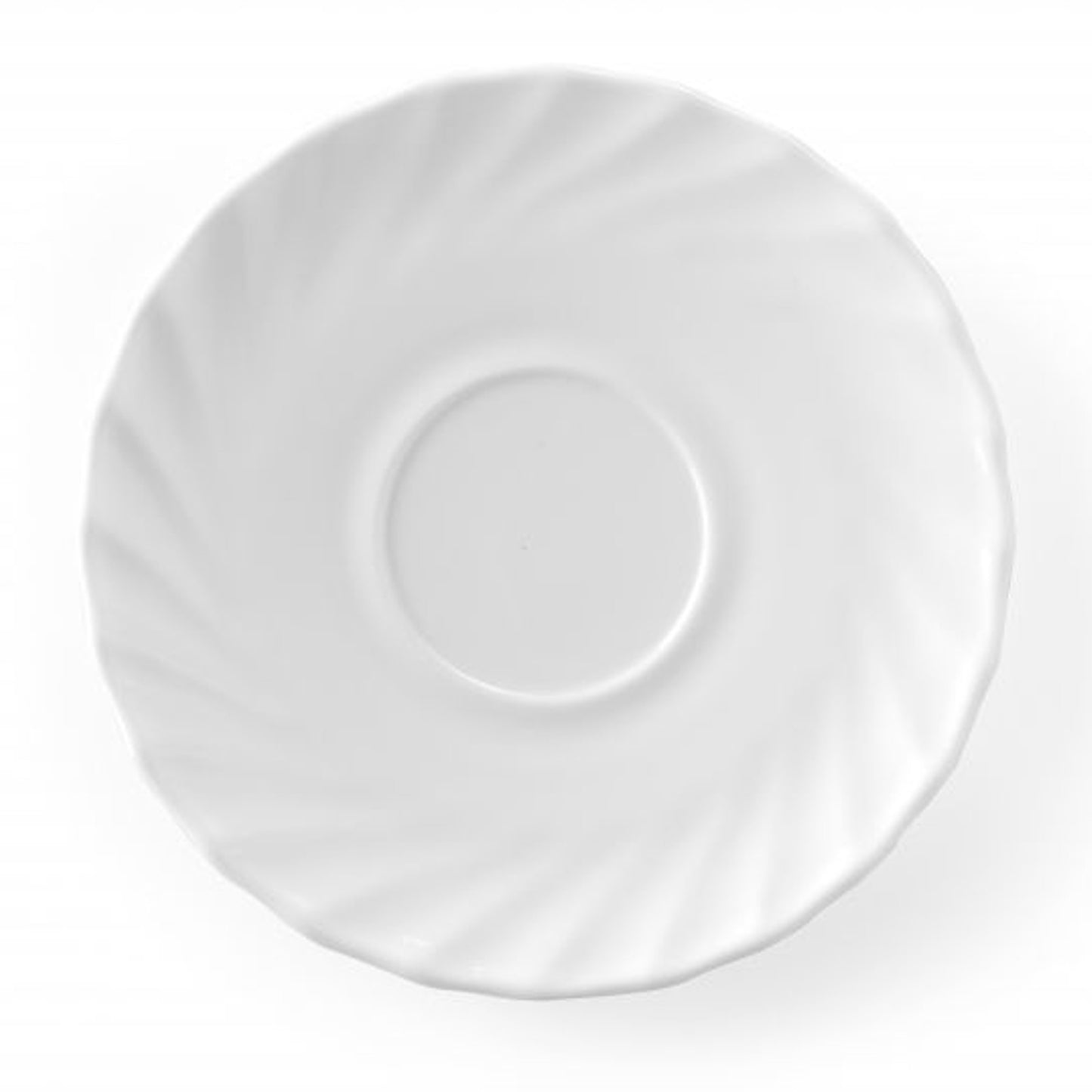 Disposable Cups – Arcoroc TRIANON coffee and tea cup saucer - Carlat
