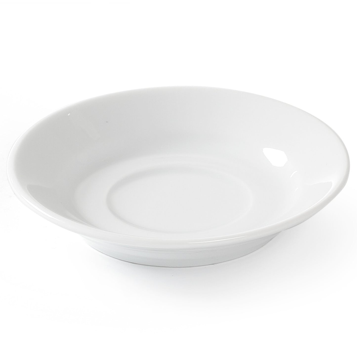 Disposable Cups – OPTIMA coffee and tea cup saucer, white - Carlat